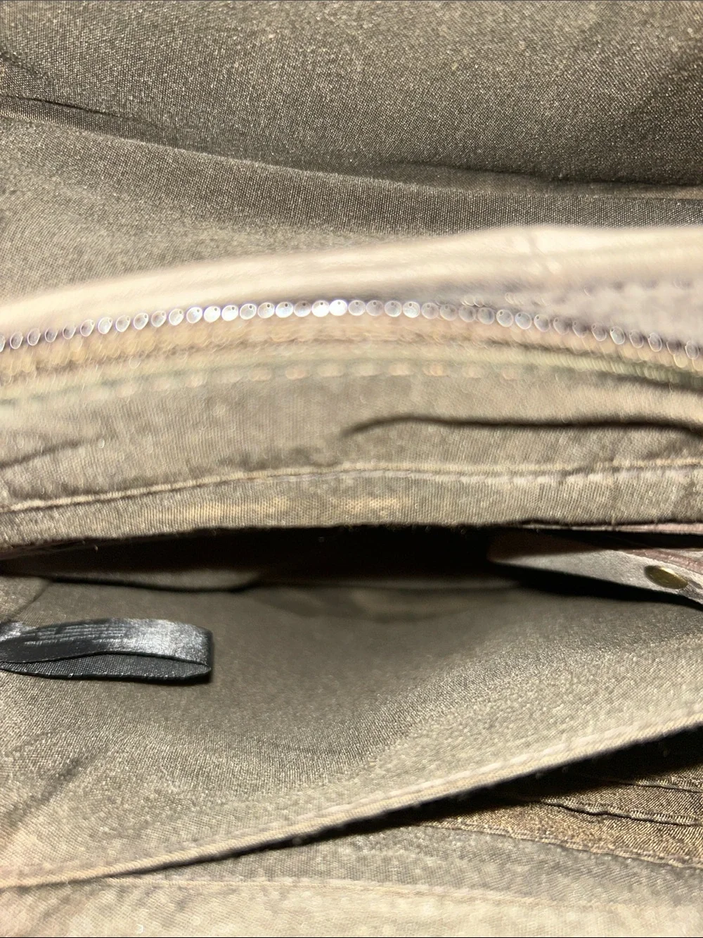 Burkely   “ Soul Sam “ Citybag Suede Crossbody Bag with Brass Accents
